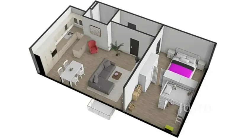 Prodej bytu 2+kk, Písek, Pražská, 72 m2