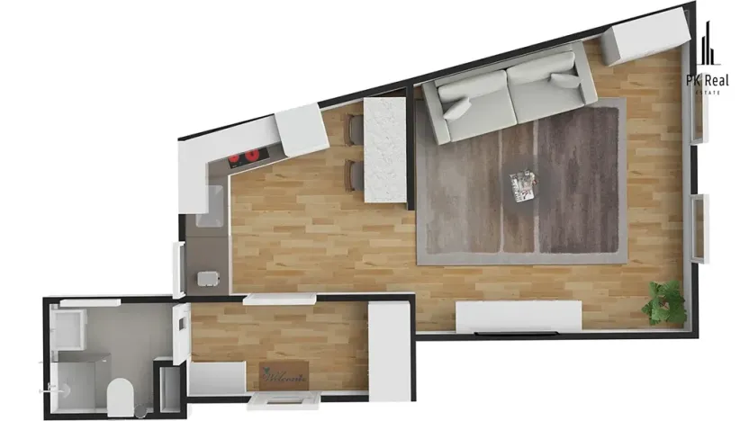 Prodej bytu 1+1, Znojmo, Na Kopečku, 32 m2