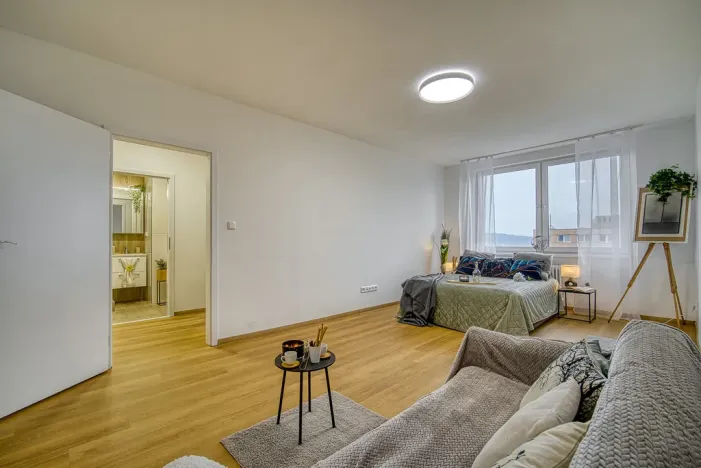 Pronájem bytu 1+1, Ústí nad Labem - Krásné Březno, Rozcestí, 41 m2
