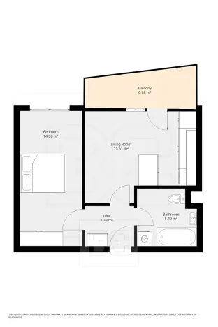 Pronájem bytu 2+kk, Mladá Boleslav, U Kasáren, 40 m2