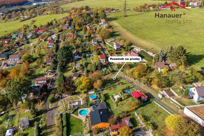 Prodej zahrady, Chlumec - Střížovice, 451 m2