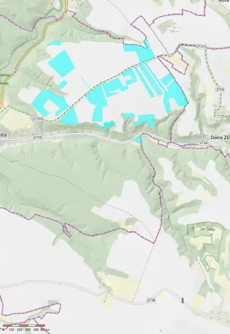 Prodej pole, Želízy, 830000 m2