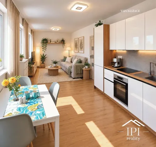 Pronájem bytu 1+kk, Praha - Letňany, Toužimská, 38 m2