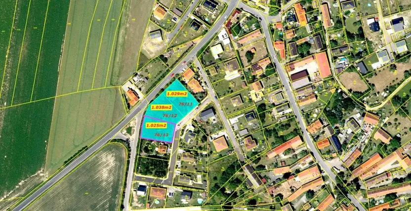 Prodej pozemku pro bydlení, Štíhlice, 1025 m2