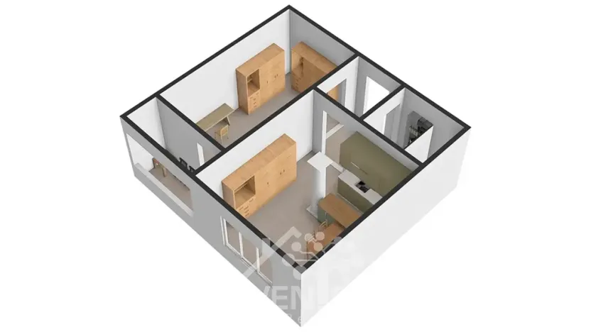 Prodej bytu 1+1, Jablonec nad Nisou, F. L. Čelakovského, 43 m2