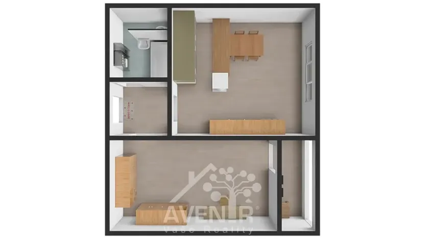 Prodej bytu 1+1, Jablonec nad Nisou, F. L. Čelakovského, 43 m2