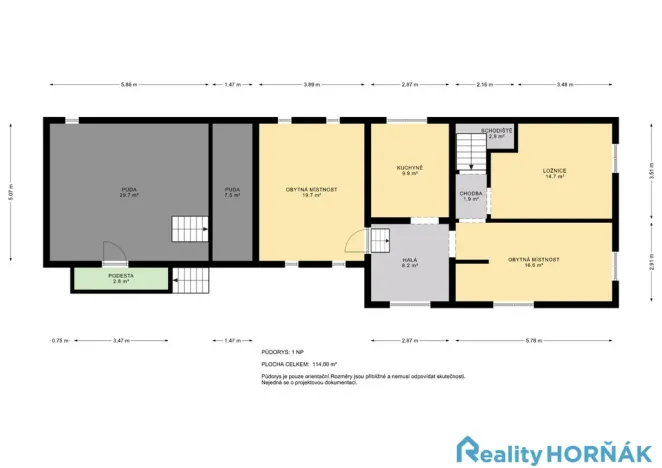 Prodej chalupy, Chroboly - Příslop, 89 m2