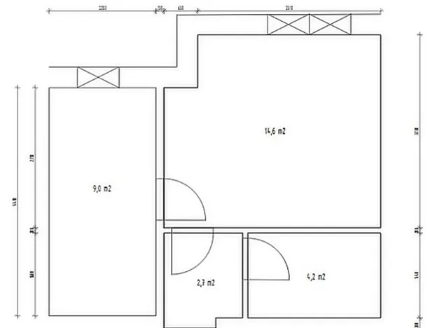 Pronájem bytu 1+kk, Trutnov - Horní Staré Město, Moravská, 30 m2