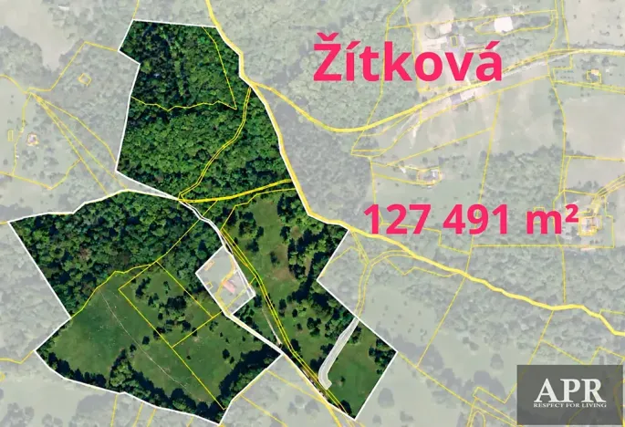 Prodej pozemku, Žítková, 127491 m2