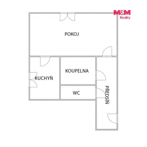 Pronájem bytu 1+1, Vrbno pod Pradědem, Palackého, 35 m2