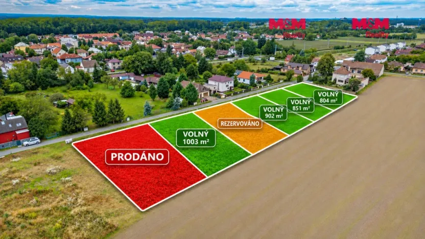 Prodej pozemku pro bydlení, Poděbrady - Velké Zboží, 1003 m2