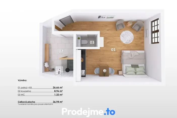 Prodej bytu 1+kk, Znojmo, Mikulášské náměstí, 38 m2
