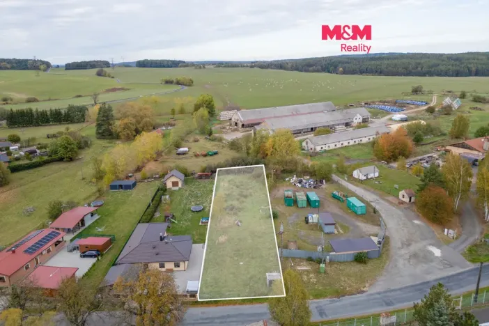 Prodej pozemku pro bydlení, Stráž, 1300 m2