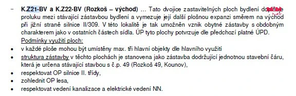 Prodej pozemku pro bydlení, Kounov - Rozkoš, 2023 m2
