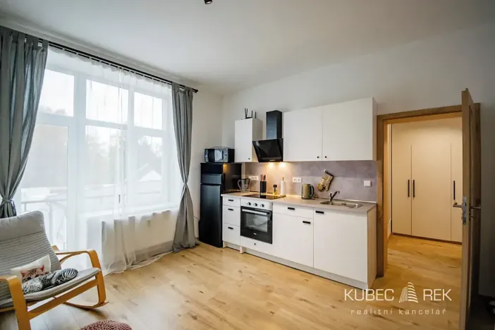 Pronájem bytu 1+kk, Milevsko, Jiráskova, 33 m2