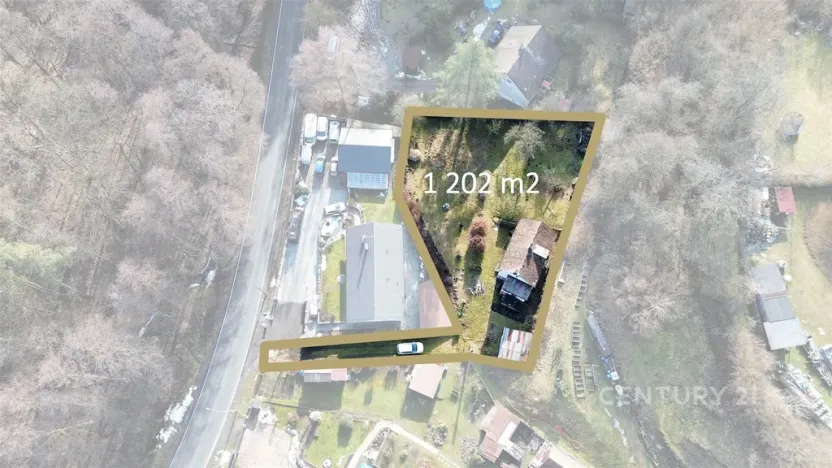 Prodej pozemku pro bydlení, Týnec nad Sázavou - Čakovice, 1202 m2