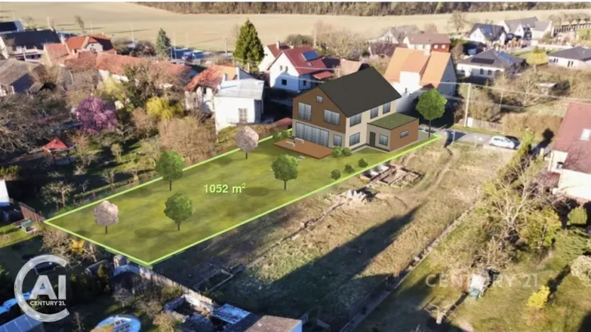 Prodej pozemku pro bydlení, Horní Bezděkov, okres kladno, K Jezírku, 1052 m2