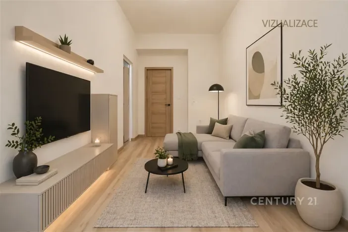 Prodej bytu 2+1, Trmice, Fügnerova, 43 m2