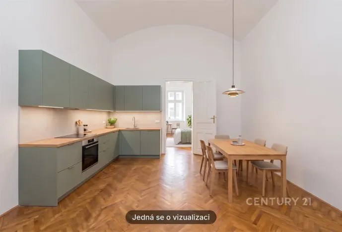 Prodej bytu 3+kk, Praha - Holešovice, Veletržní, 100 m2