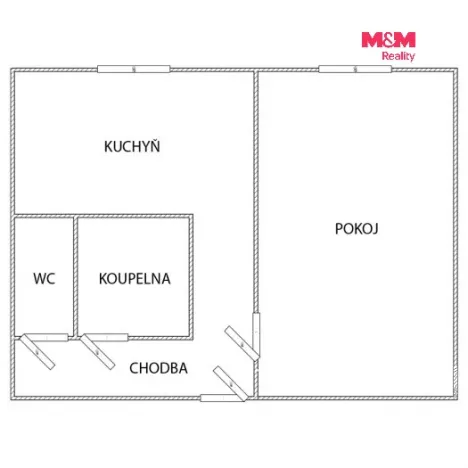Prodej bytu 1+1, Havířov - Podlesí, Kosmonautů, 36 m2