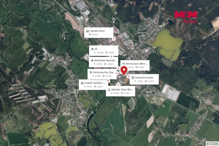 Pronájem bytu 2+1, Týniště nad Orlicí, 17. listopadu, 60 m2