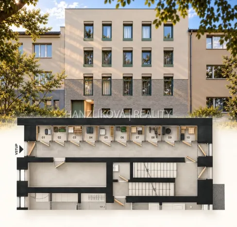 Prodej bytu 1+kk, České Budějovice - České Budějovice 5, Ledenická, 27 m2