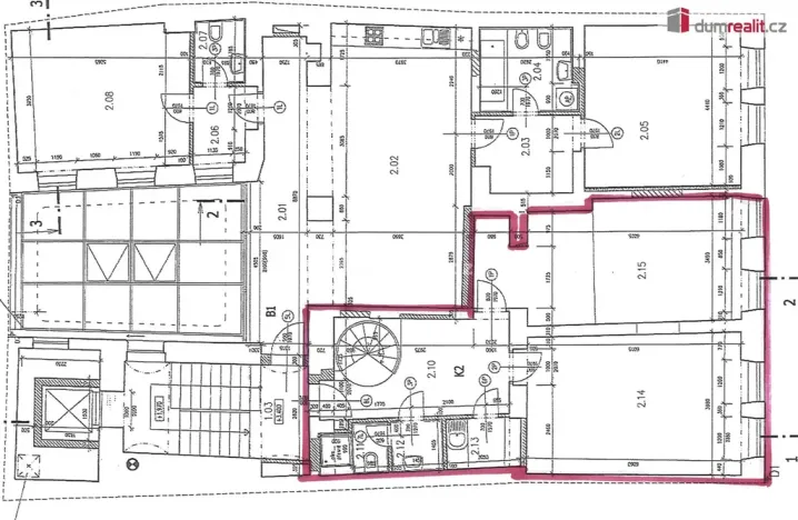 Pronájem kanceláře, Praha - Nové Město, V jirchářích, 70 m2