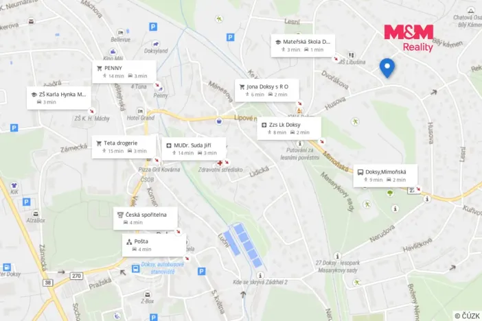 Prodej rodinného domu, Doksy, Husova, 250 m2