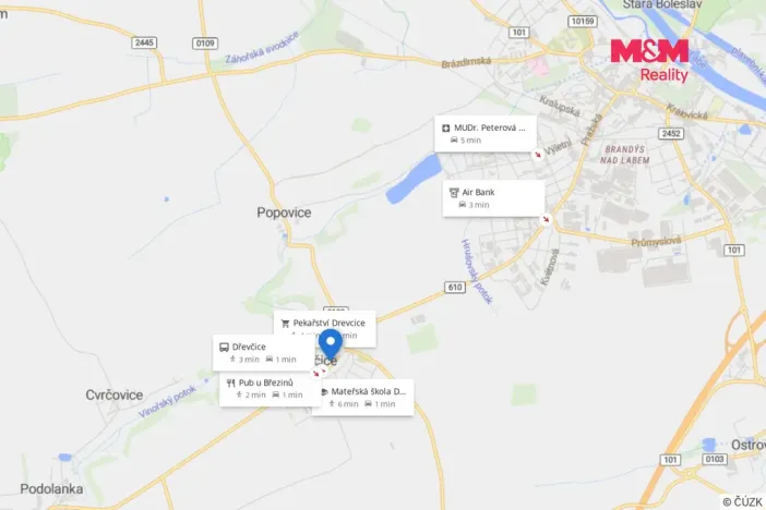 Prodej bytu 3+kk, Dřevčice, 71 m2