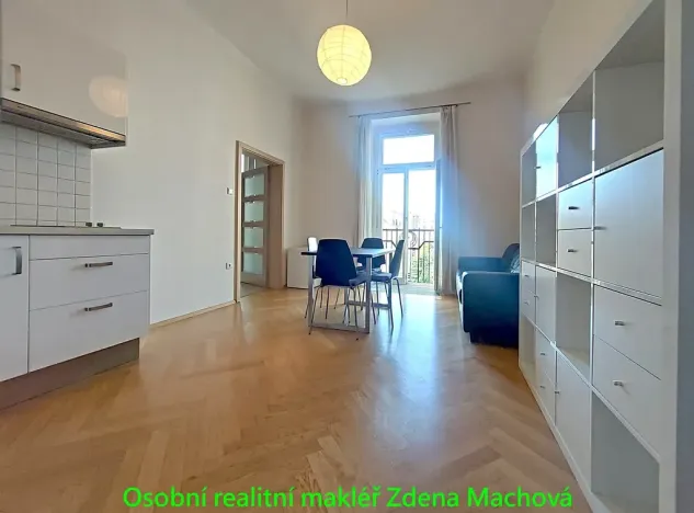 Pronájem bytu 2+kk, Praha - Vinohrady, U Kanálky, 45 m2