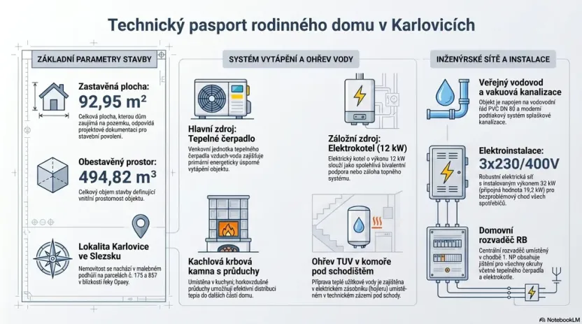 Prodej rodinného domu, Karlovice, 160 m2