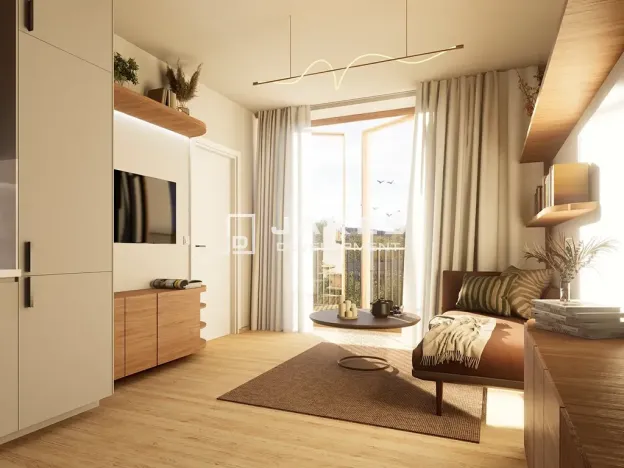 Prodej bytu 2+kk, Praha - Smíchov, Grafická, 35 m2
