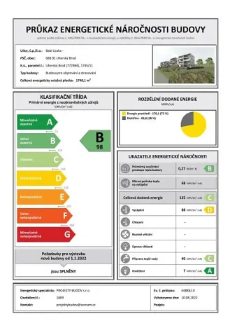 Prodej bytu 2+kk, Uherský Brod, Babí louka, 60 m2