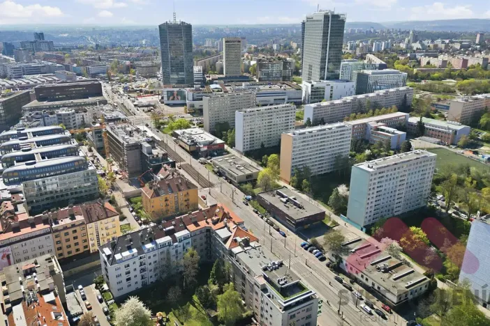Pronájem bytu 2+kk, Praha - Nusle, Na Pankráci, 56 m2