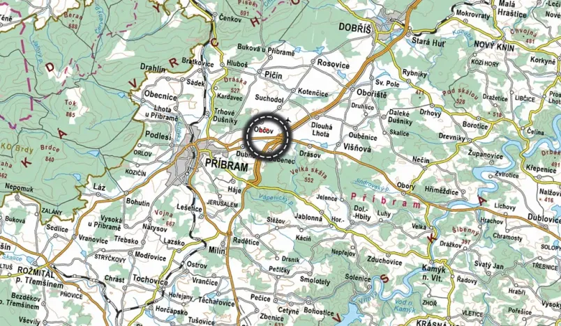Prodej pole, Občov, 7788 m2