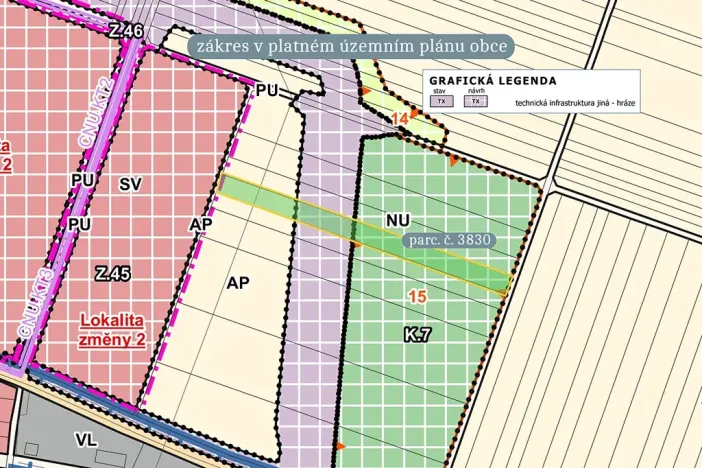 Prodej pole, Troubky, 3990 m2