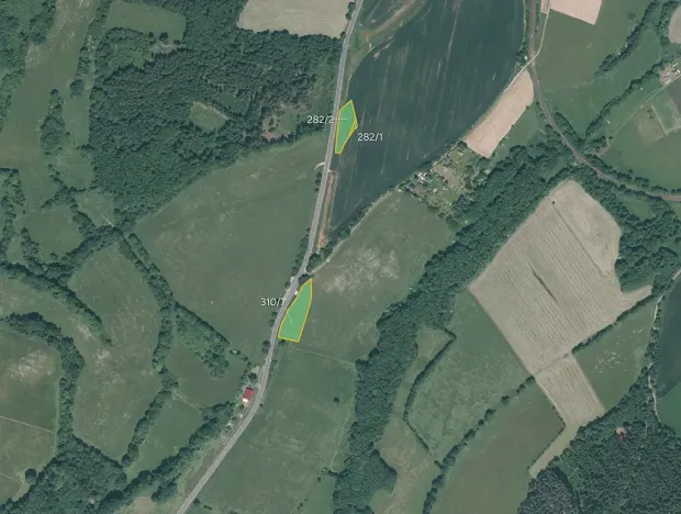 Prodej pole, Běšiny, 4510 m2