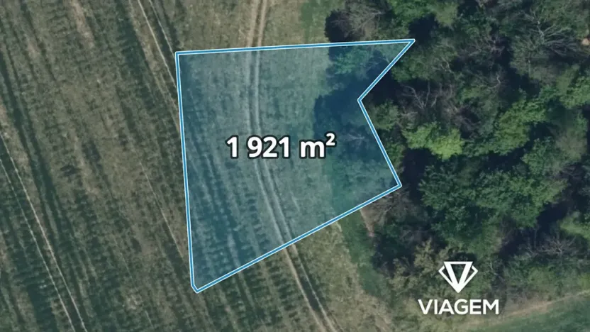 Prodej pole, Trojovice, 1921 m2
