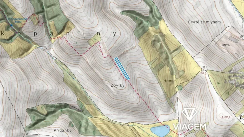 Prodej podílu pole, Traplice, 1473 m2