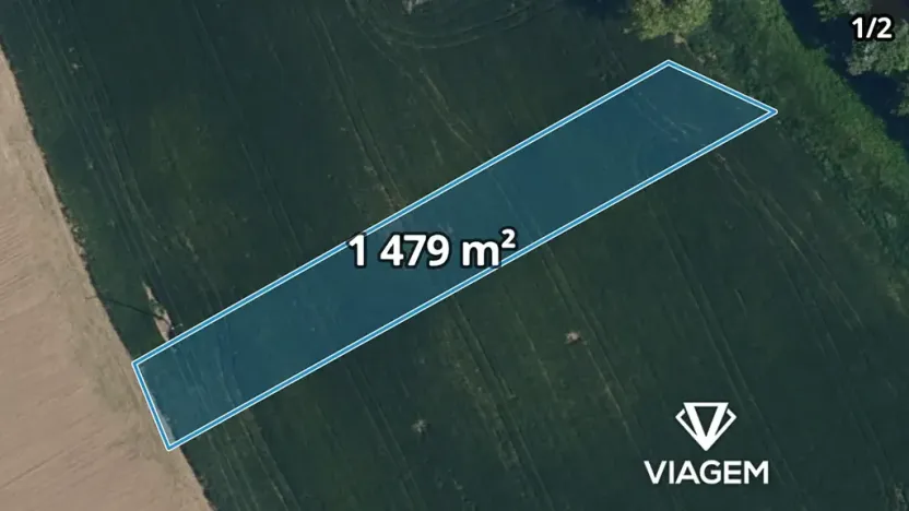 Prodej podílu pole, Přibice, 1131 m2