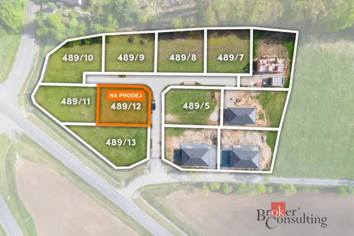 Prodej pozemku pro bydlení, Kamenný Újezd, 859 m2