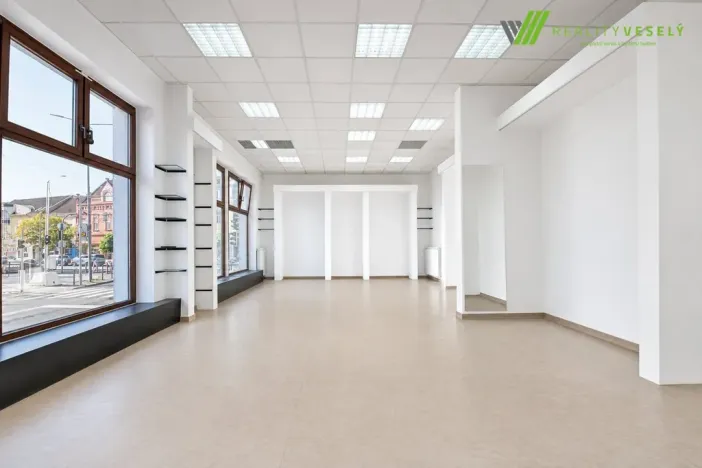Pronájem obchodního prostoru, Hodonín, Štefánikova, 90 m2