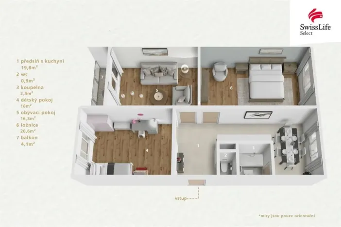 Prodej bytu 3+1, Sokolov, Jelínkova, 83 m2