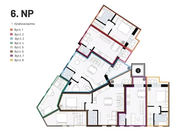 Prodej bytu 3+kk, Praha - Žižkov, Seifertova, 74 m2