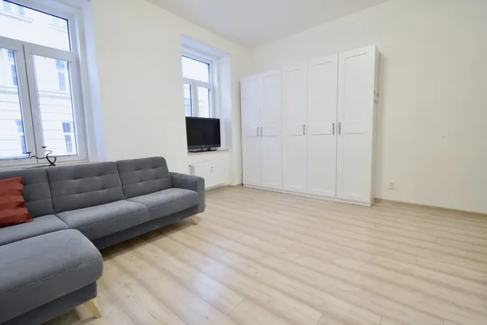 Pronájem bytu 1+kk, Brno - Zábrdovice, Vlhká, 27 m2