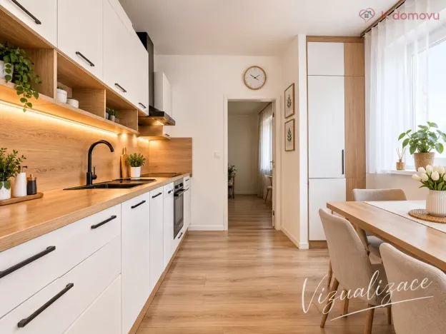 Prodej bytu 2+1, Hlubočky - Mariánské Údolí, Ciolkovského, 60 m2
