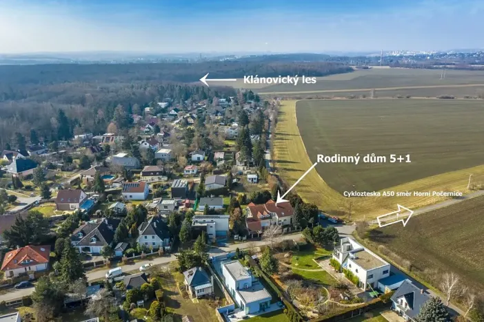 Prodej rodinného domu, Praha - Klánovice, Jeníkovická, 260 m2
