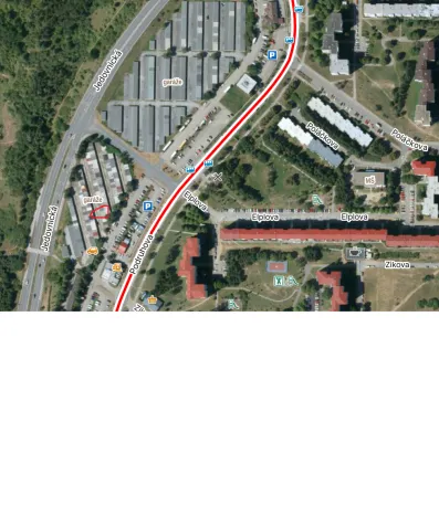 Prodej garáže, Brno - Líšeň, 18 m2