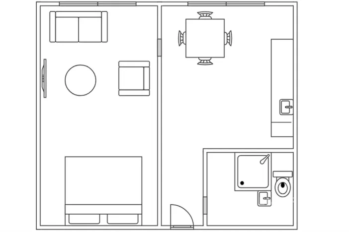 Pronájem bytu 1+1, Litvínov - Horní Litvínov, Tylova, 35 m2