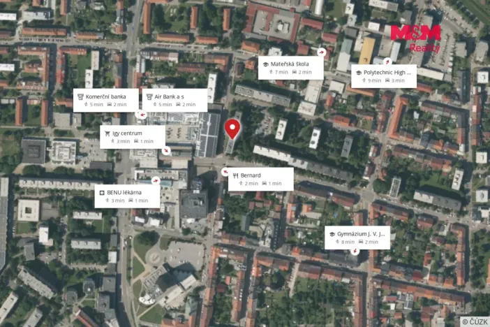 Prodej bytu 3+1, České Budějovice - České Budějovice 3, Kostelní, 66 m2